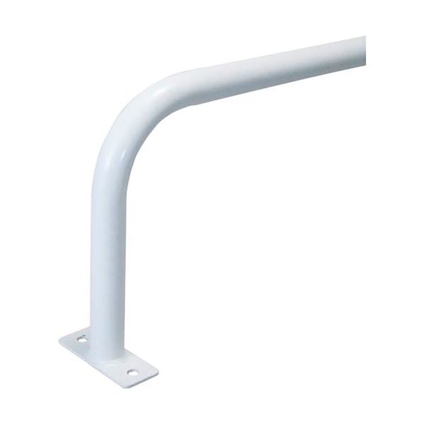 カネソウ 駐輪パイプ スチール製 焼付塗装 自転車・バイク盗難防止用 JP-E20A 1本 321-6631（直送品）