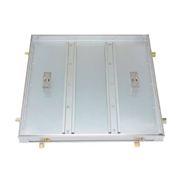 カネソウ フロアーハッチ 充填用 屋内用 一般形 アルミニウム+スチール製 ステンレス目地 MAEO-M-600 1組(1個)（直送品）