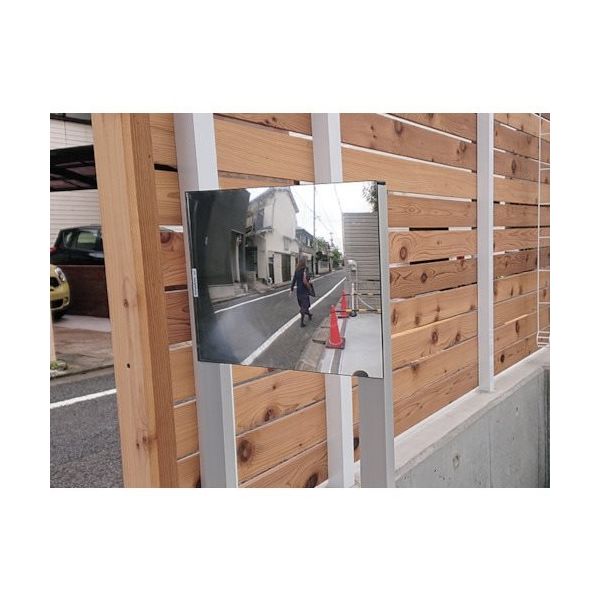 コミー FFミラー自立埋込タイプ F48EXB 1個 252-8110（直送品）