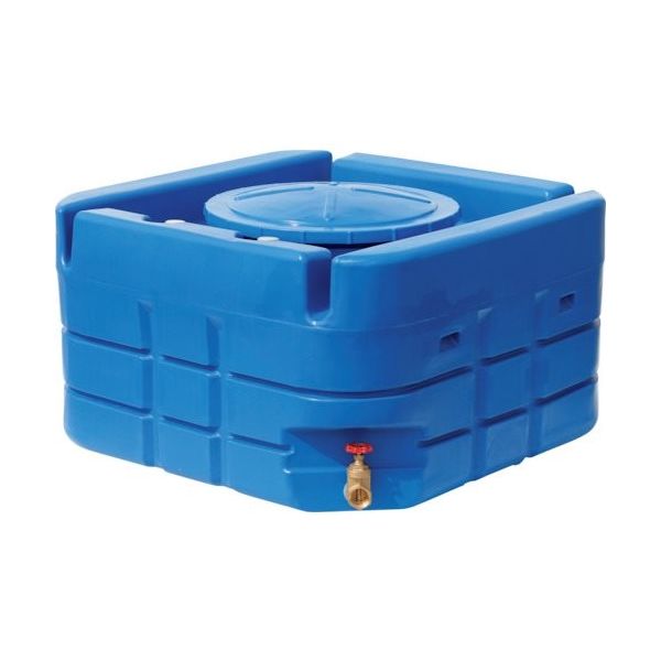 スイコー 活魚タンク1000 青フタ付 KG-1000-B 1個 244-9411（直送品）