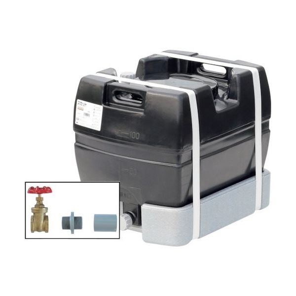 スイコー SUIKO スカット100 黒 ドレンバルブセット(40A)付 SKT-100 BK+VALVE-SET40A 1個（直送品）