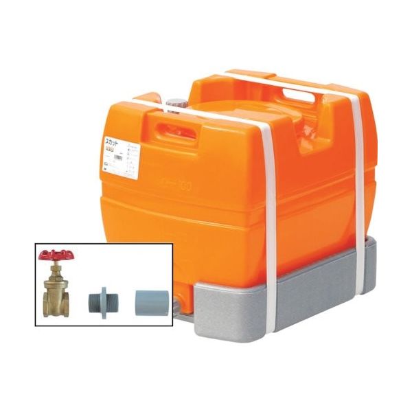 スイコー SUIKO スカット100 オレンジ ドレンバルブセット(40A)付 SKT-100+VALVE-SET40A 1個（直送品）