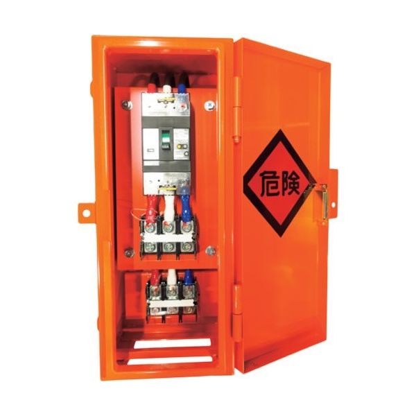 セフティー電気用品 セフティー 仮設主幹盤 S125ー125A 主幹125A 1個 340-2882（直送品）