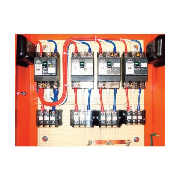 セフティー電気用品 セフティー 仮設動力分電盤 SP50ーN3 主幹50A 3回路(50A×2)(30A×1) 1個 340-2902（直送品）