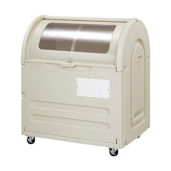 ミヅシマ工業 ミヅシマ ステーションボックス 透明#500C キャスター付 2030260 1個 133-2972（直送品）