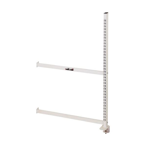 山金工業 ヤマテック マルチシステム W750×D254×H1000mm 基本形 連結 シルキーホワイト NK-0710R 1台（直送品）