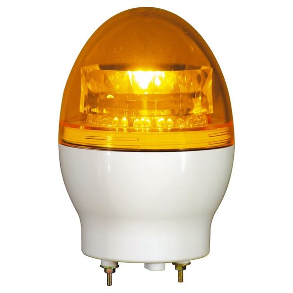 日動工業 中型LED回転灯 ニコフラッシュ VL11F-100NPY 1個（直送品