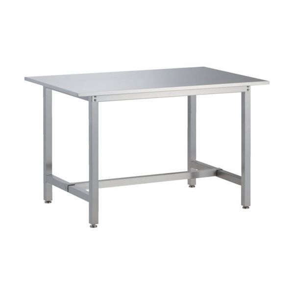 トラスコ中山 TRUSCO KSW3型オールステンレス抗菌天板作業台 1200X750XH740 KSW3-1275 1台 257-8132（直送品）