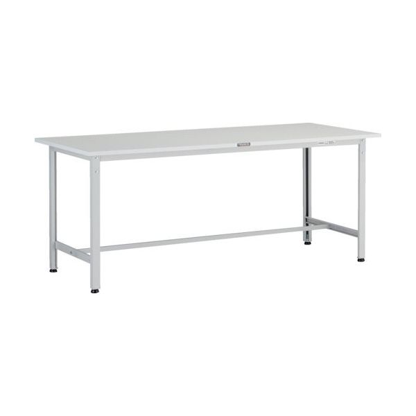 トラスコ中山 TRUSCO 軽荷重作業台VAE型抗ウィルスポリ天板 1800X750XH740 ホワイト色 VAE-1800 W 1台（直送品）
