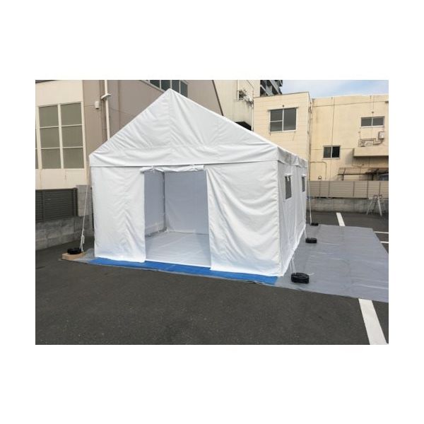 ゴトー工業 ゴトー 医療用テント 感染症対策テント 2間x3間 ICT-M 1式 346-6353（直送品）