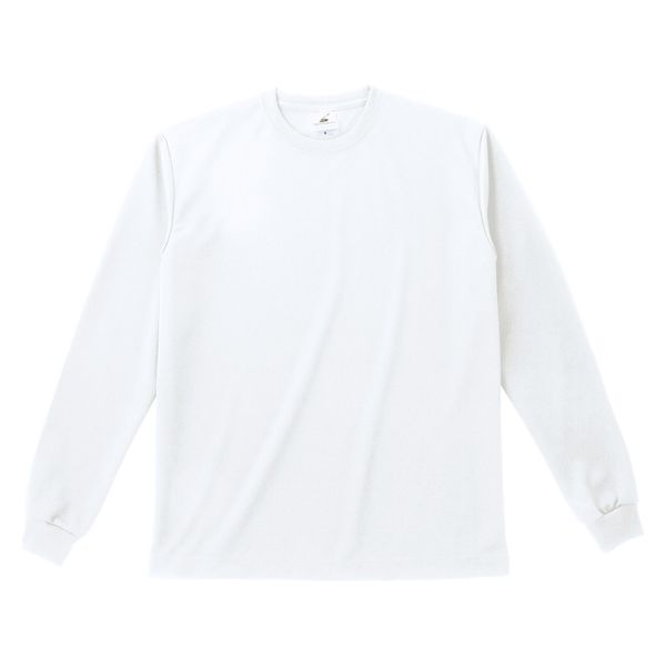 フェリック ファイバードライロングスリーブTシャツ_ホワイト_XL POL-205_1_XL 1枚（直送品）