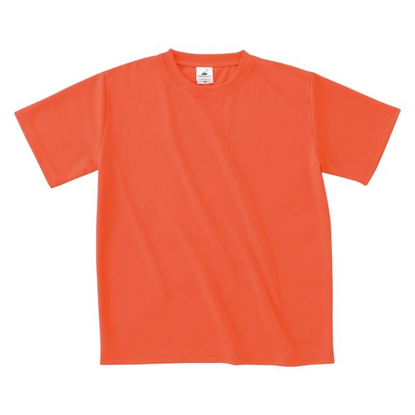 フェリック ファイバードライTシャツ_蛍光オレンジ_XL POT-104_72_XL 1枚（直送品）