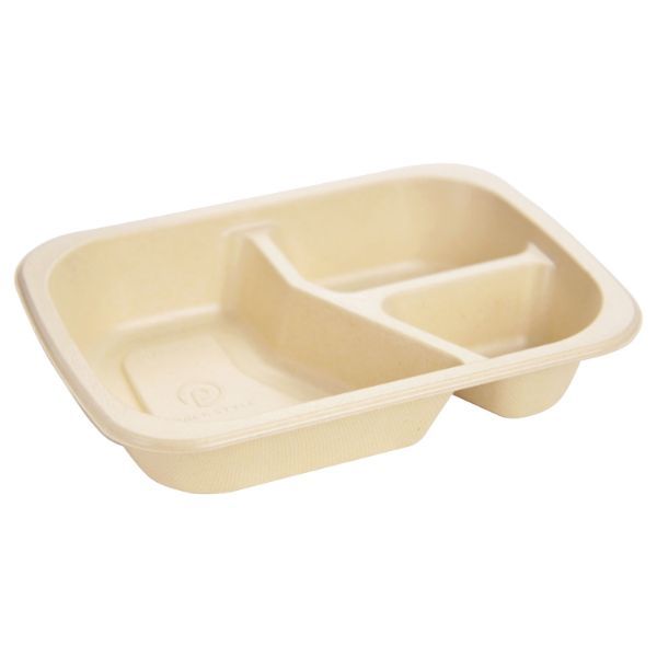 パックスタイル 冷凍エコ弁当容器　BBデリ20-15-3S PETラミ　500枚(50枚×10) 00702095（直送品）