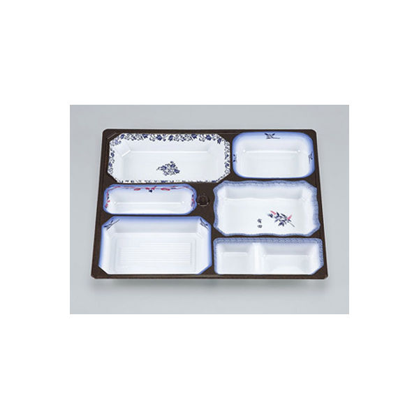 仕出弁当　U-76-C 有田 中皿　160枚(20枚×8) 0110076301073　シーピー化成（直送品）