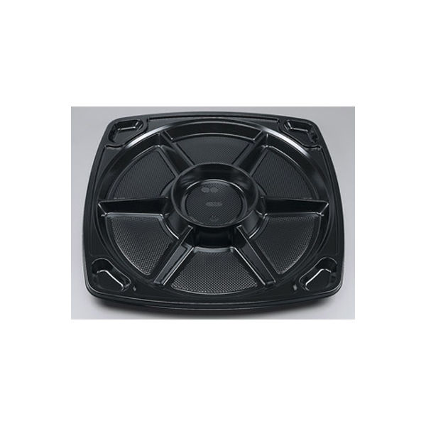 仕出弁当　U-557 黒セット　80枚(20枚×4) 0110557000520　シーピー化成（直送品）