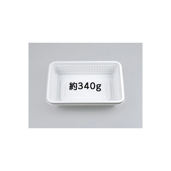 弁当容器　耐熱-5 ホワイトセット　1600枚(100枚×16) 0130005000070　シーピー化成（直送品）