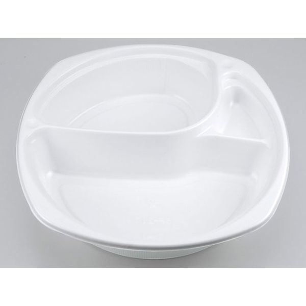 カレー容器 BF-217 ホワイト 本体 600枚（50枚×12） 0140217000075 シーピー化成（直送品）