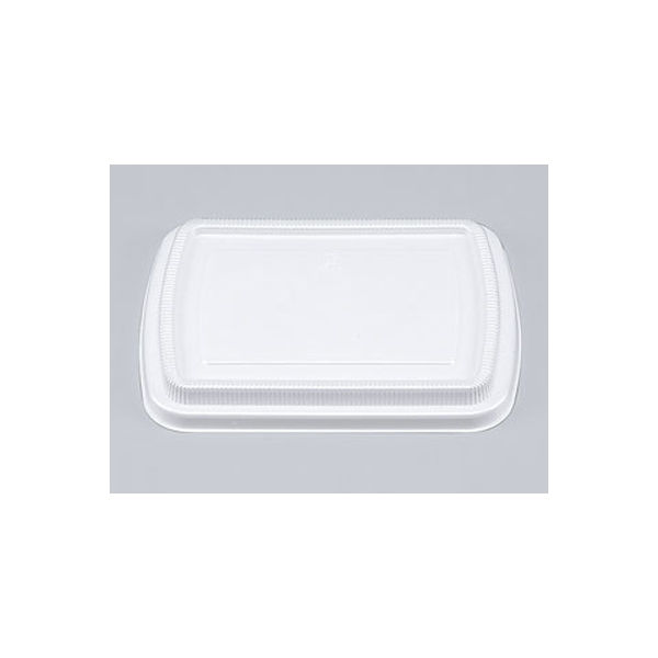 弁当容器　BFランチ1 ホワイト共蓋　1200枚(50枚×24) 0140901000078　シーピー化成（直送品）