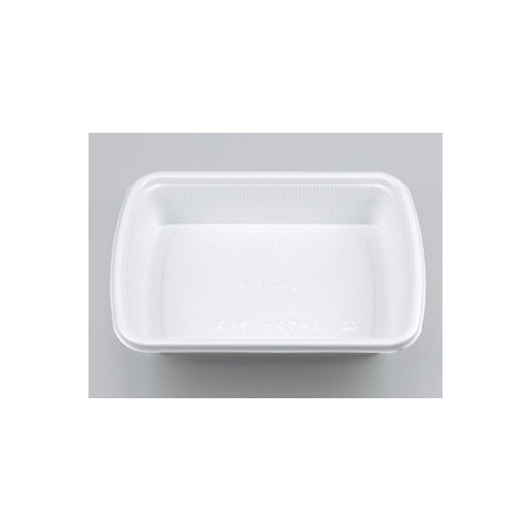 弁当容器　BFランチ1ライスホワイト本体　1200枚(50枚×24) 0140901010075　シーピー化成（直送品）