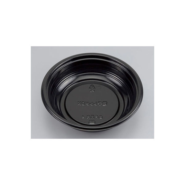 どんぶり容器　BF丼内4 黒つづみ本体　600枚(50枚×12) 0142004001145　シーピー化成（直送品）