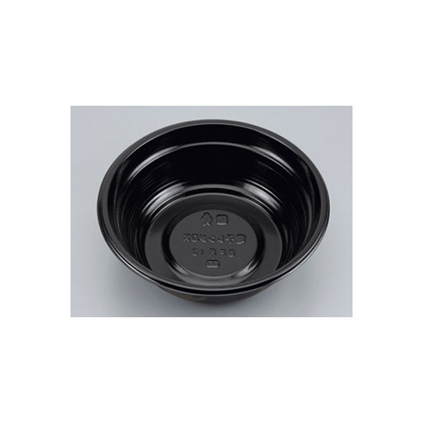 どんぶり容器　BF丼13 黒つづみ本体　900枚(50枚×18) 0142113001145　シーピー化成（直送品）