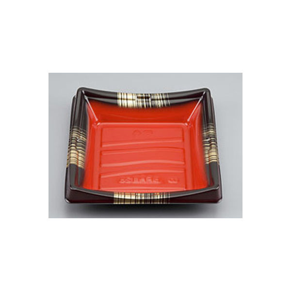 どんぶり容器　BF角皿 28 西京 本体　900枚(50枚×18) 0143228002295　シーピー化成（直送品）