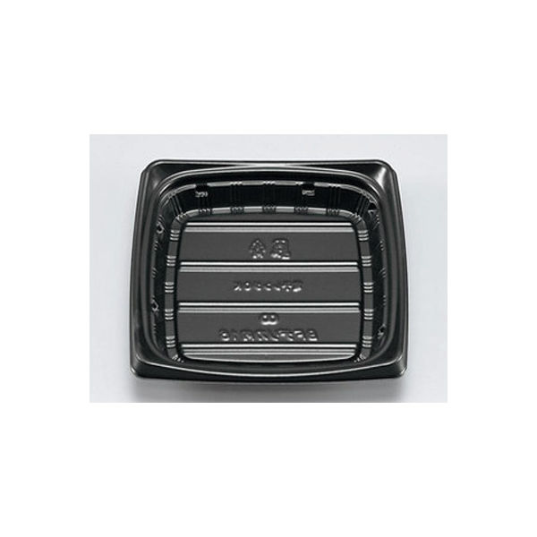 惣菜容器　BFデリカ内16 黒本体　1200枚(50枚×24) 0143300160008　シーピー化成（直送品）