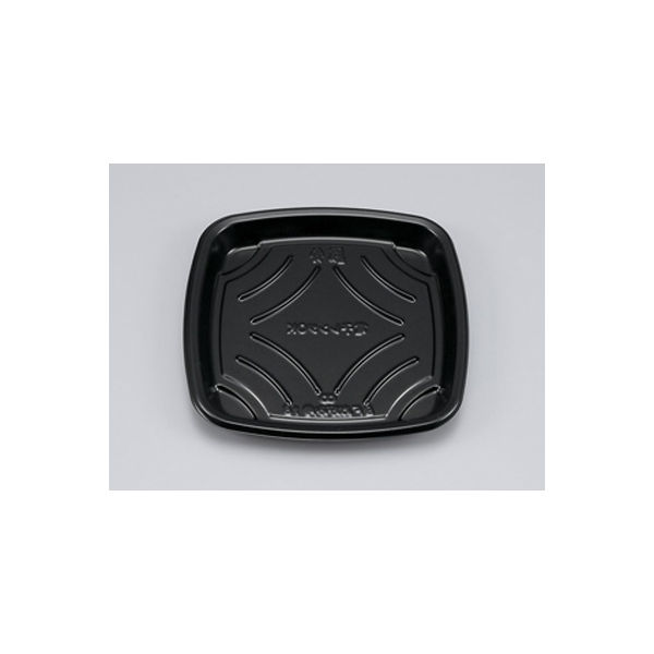 惣菜容器　BFお好み角18黒本体　1200枚(50枚×24) 0145518000525　シーピー化成（直送品）