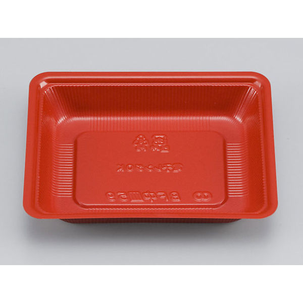 麺・スープ容器　BF中皿59 赤　600枚(50枚×12) 0145159000513　シーピー化成（直送品）