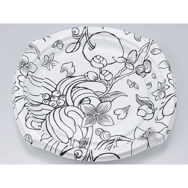 惣菜容器　BFコモプレ内62 フロル本体　400枚(50枚×8) 0147862008215　シーピー化成（直送品）