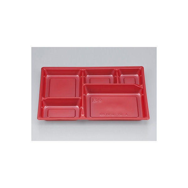 弁当容器　BFO-70-A赤BS　600枚(50枚×12) 0150070103263　シーピー化成（直送品）