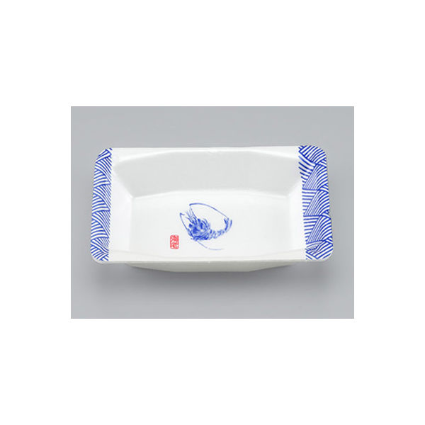 刺身・鮮魚容器　V-86 えび　500枚(50枚×10) 0210086000480　シーピー化成（直送品）