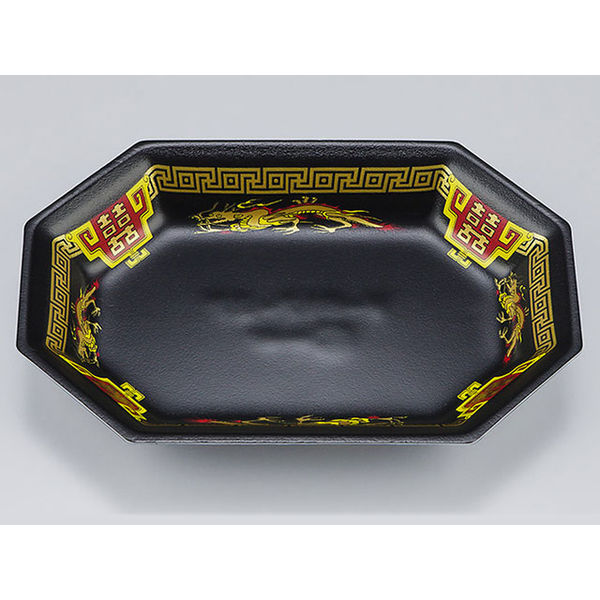 惣菜容器　V-617-27 飛龍黒　500枚(50枚×10) 0210617278170　シーピー化成（直送品）