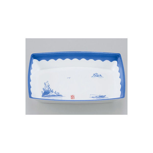 刺身・鮮魚容器 VP-10 山水(外白) 1500枚(50枚×30 刺身・鮮魚容器 VP-10 山水(外白) 1500枚(50枚×30