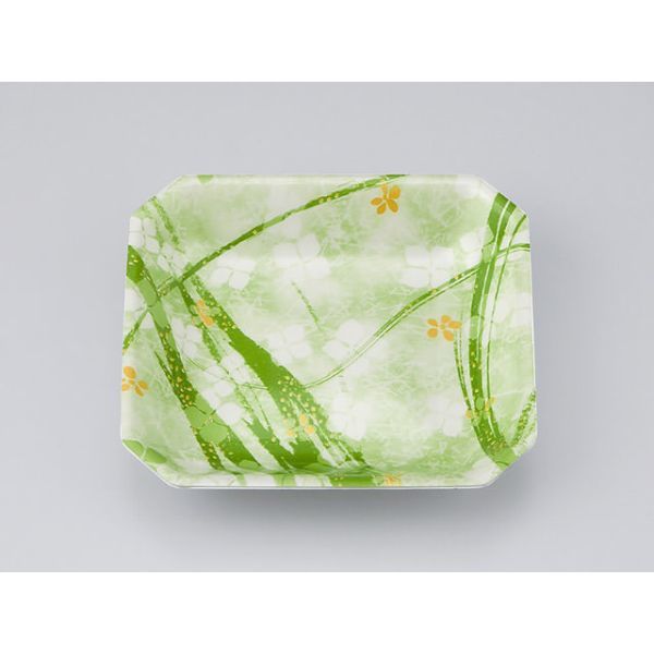 惣菜容器　V-惣菜20 よつば緑　3000枚(50枚×60) 0216020005080　シーピー化成（直送品）