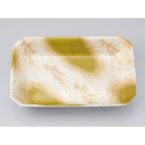 惣菜容器　V-惣菜37深 笹織部　1500枚(50枚×30) 0216037601120　シーピー化成（直送品）