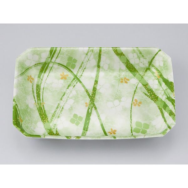 惣菜容器　V-惣菜37深 よつば緑　1500枚(50枚×30) 0216037605080　シーピー化成（直送品）