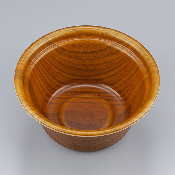 どんぶり容器　TNパイン17 栓木本体　600枚(50枚×12) 0250617001745　シーピー化成（直送品）