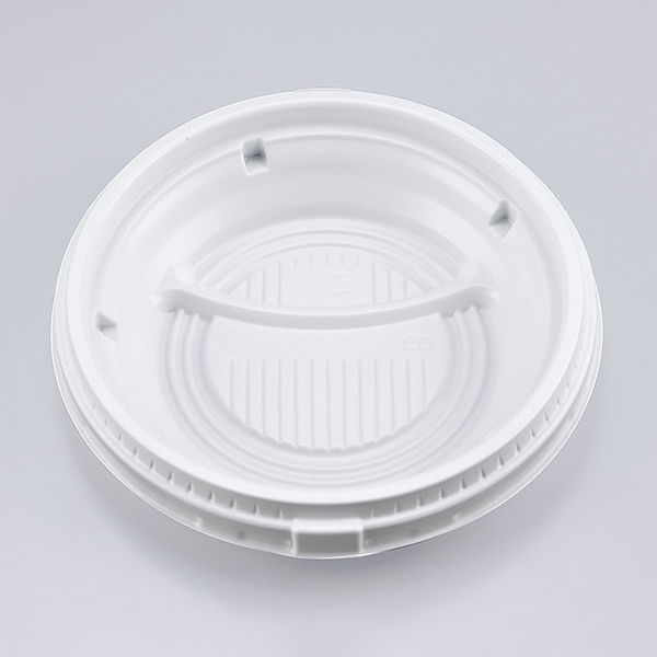 どんぶり容器　TNパイン17-A ホワイト中皿　600枚(50枚×12) 0250617100073　シーピー化成（直送品）