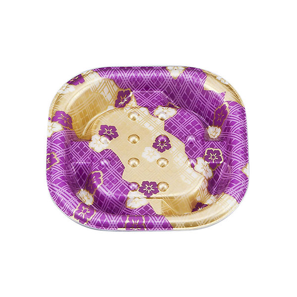 惣菜容器　TNえにし1 小花紫 本体　2500枚(50枚×50) 0256001004915　シーピー化成（直送品）