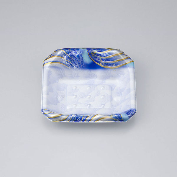 刺身トレー SFサシミ61 蒼海 本体　1200枚(50枚×24) 0271261006415　シーピー化成（直送品）