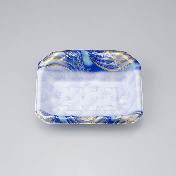 刺身トレー SFサシミ62 蒼海 本体　1200枚(50枚×24) 0271262006415　シーピー化成（直送品）