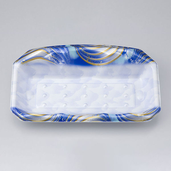 刺身トレー SFサシミ67 蒼海 本体　800枚(50枚×16) 0271267006415　シーピー化成（直送品）