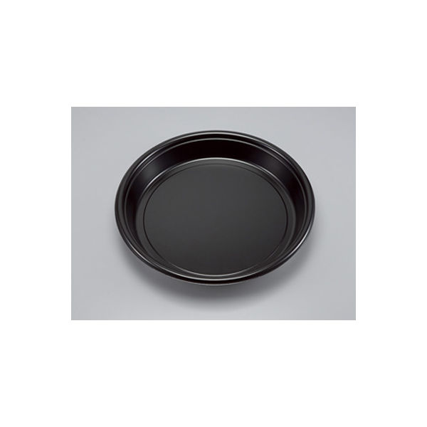 寿司容器　SF丸桶4 黒本体　240枚(10枚×24) 0271304000525　シーピー化成（直送品）