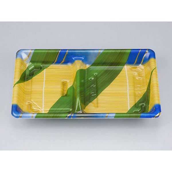 麺・スープ容器　SF弁当57 熊笹青本体　600枚(50枚×12) 0272705706845　シーピー化成（直送品）