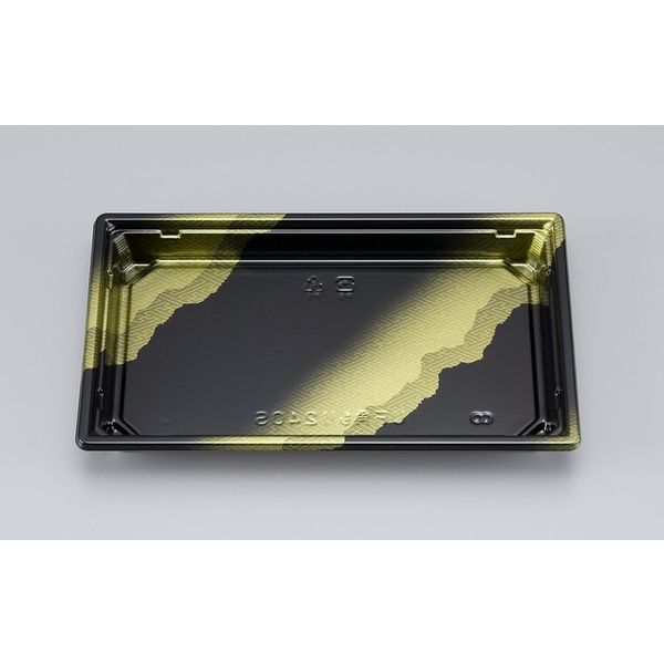 寿司容器　UF角もり240S さや本体　400枚(50枚×8) 0-27-310020-153-5　シーピー化成（直送品）