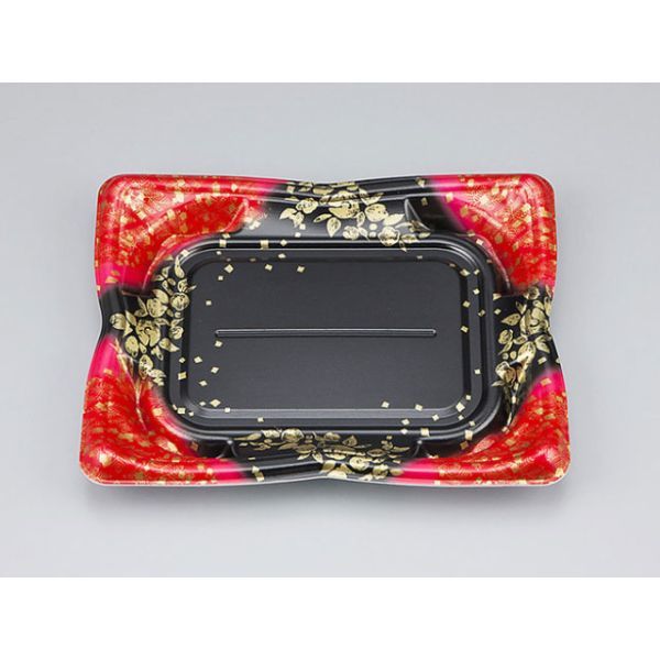 寿司容器　SF華皿23 冬山 本体　1200枚(50枚×24) 0275623003465　シーピー化成（直送品）