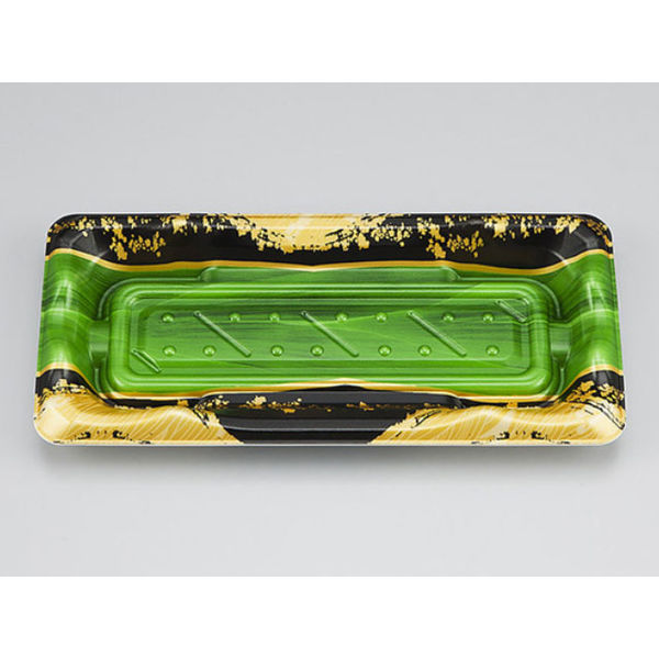 寿司容器　SF港14 玉笹 本体　1200枚(50枚×24) 0276414004435　シーピー化成（直送品）