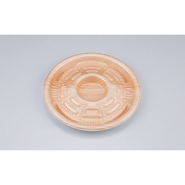 オードブル容器　SF新プレート丸20松本体　480枚(10枚×48) 0277320001915　シーピー化成（直送品）