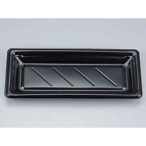 寿司容器　SF和角15 黒本体　1200枚(50枚×24) 0278015000525　シーピー化成（直送品）